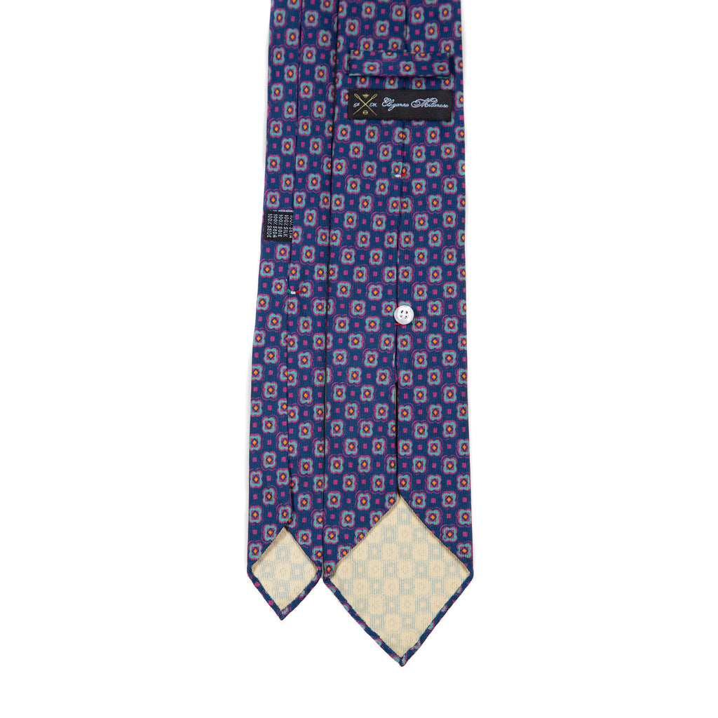 5 FOLD TIE UNLINED  - PURE SILK