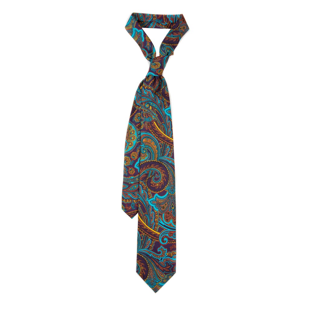 5 FOLD LINED  - PURE SILK