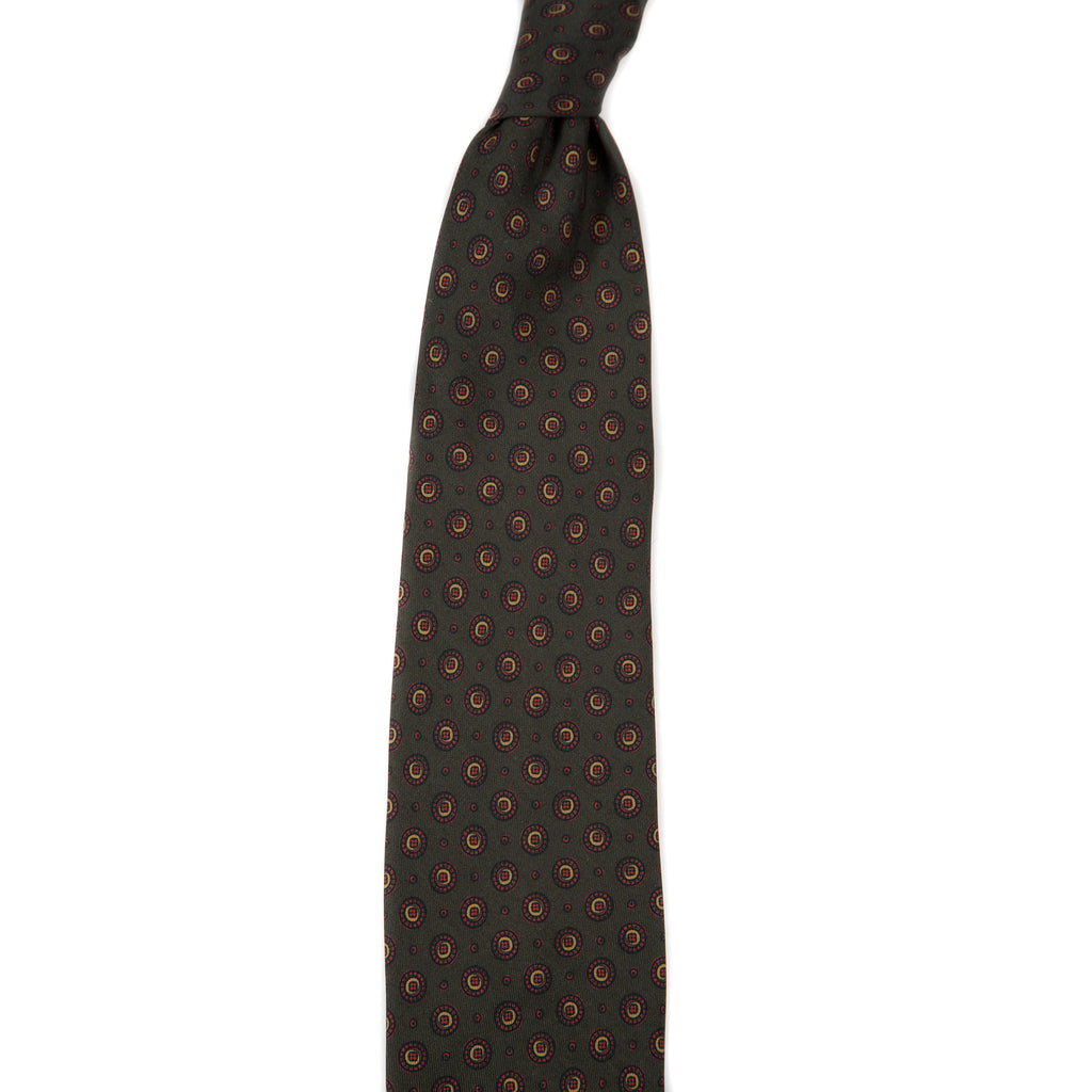 5 FOLD TIE UNLINED  - PURE SILK