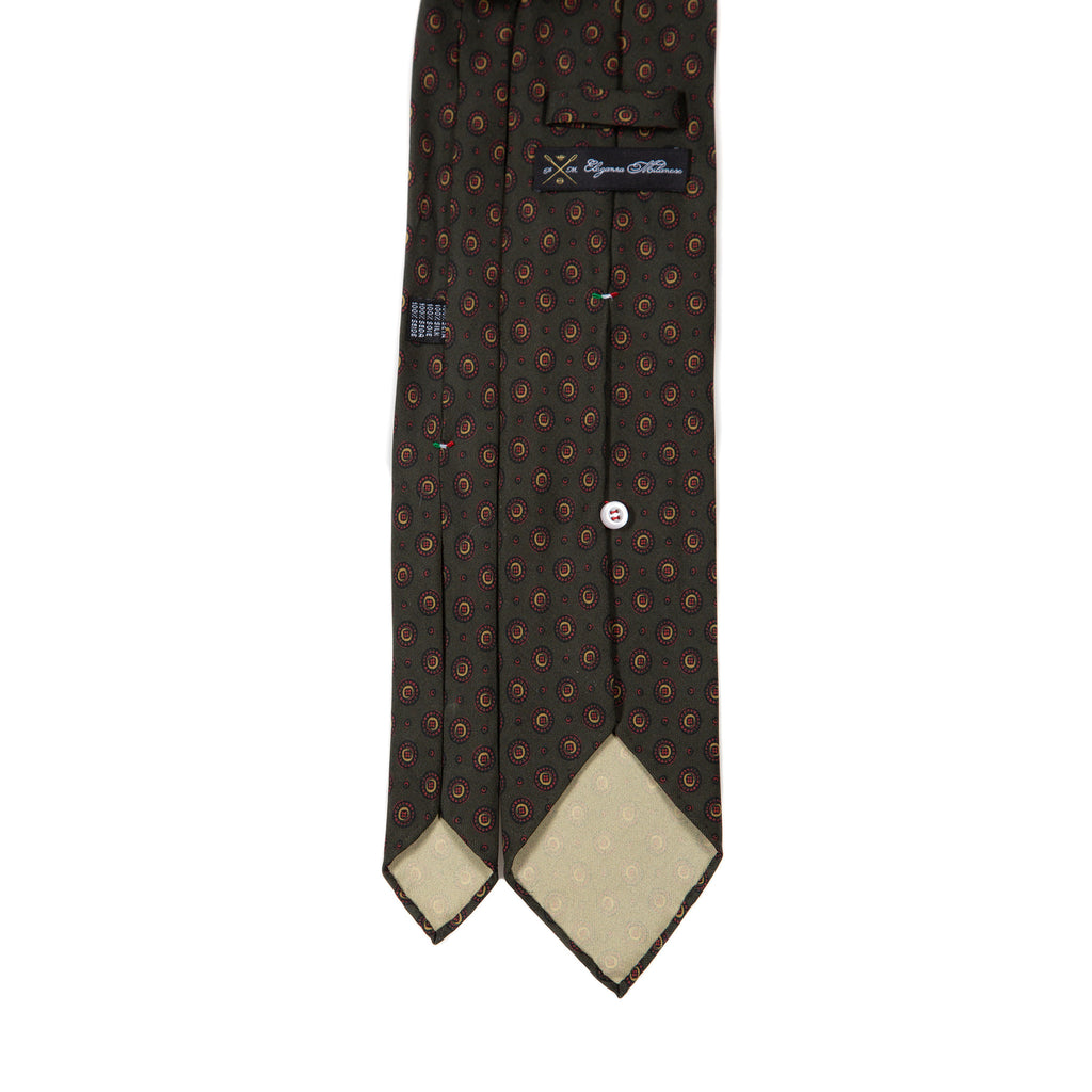 5 FOLD TIE UNLINED  - PURE SILK