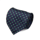 3 FOLD TIE UNLINED   - PURE SILK -  HANDMADE IN ITALY