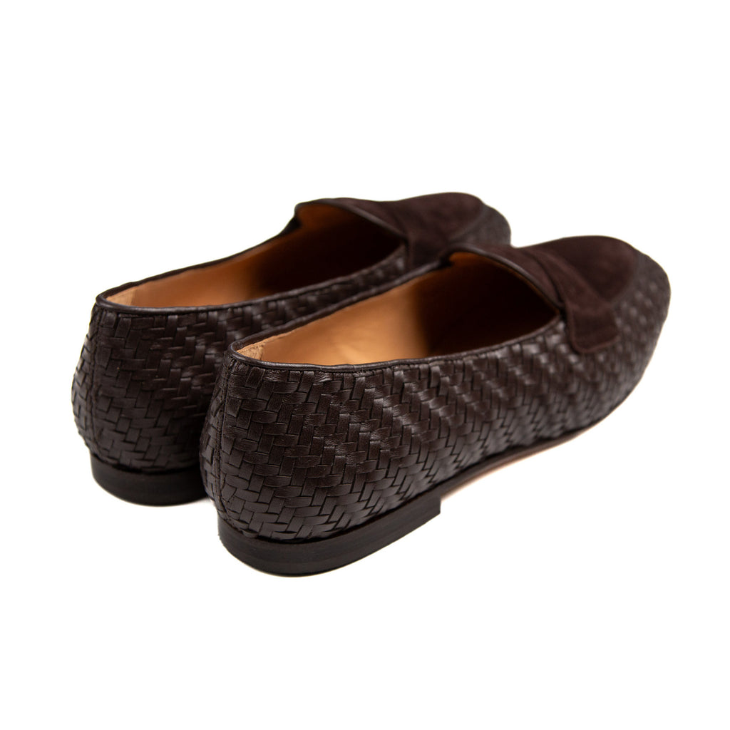 Shoes Penny Loafer - Iconic Giulio intrecciato - Made in Italy