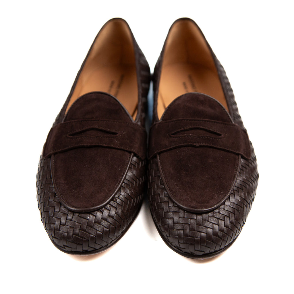 Shoes Penny Loafer - Iconic Giulio intrecciato - Made in Italy