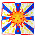 Silk Pocket Square  la grande bellezza  hand  stitched edges