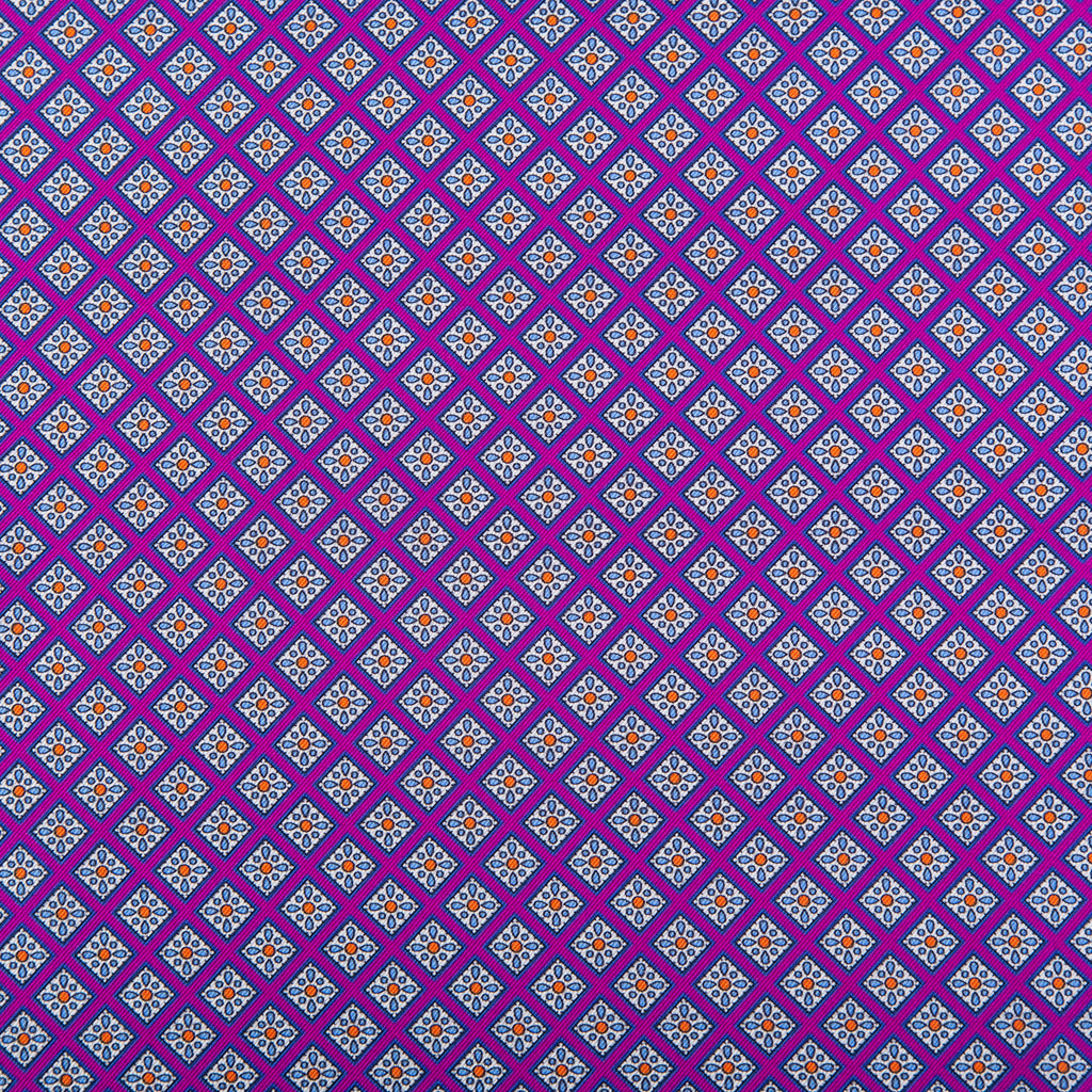 Silk Pocket Square hand  stitched edges