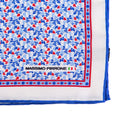 Silk Pocket Square hand  stitched edges