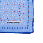 Silk Pocket Square hand  stitched edges