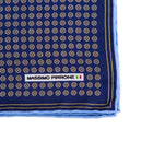 Silk Pocket Square hand  stitched edges