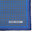 Silk Pocket Square hand  stitched edges