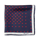Silk Pocket Square - Life is good  by Massimo Pirrone