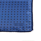 Silk Pocket Square hand  stitched edges