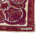 Silk Pocket Square hand  stitched edges