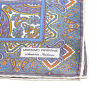 Silk Pocket Square hand rolled edges