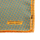 Silk Pocket Square hand rolled edges