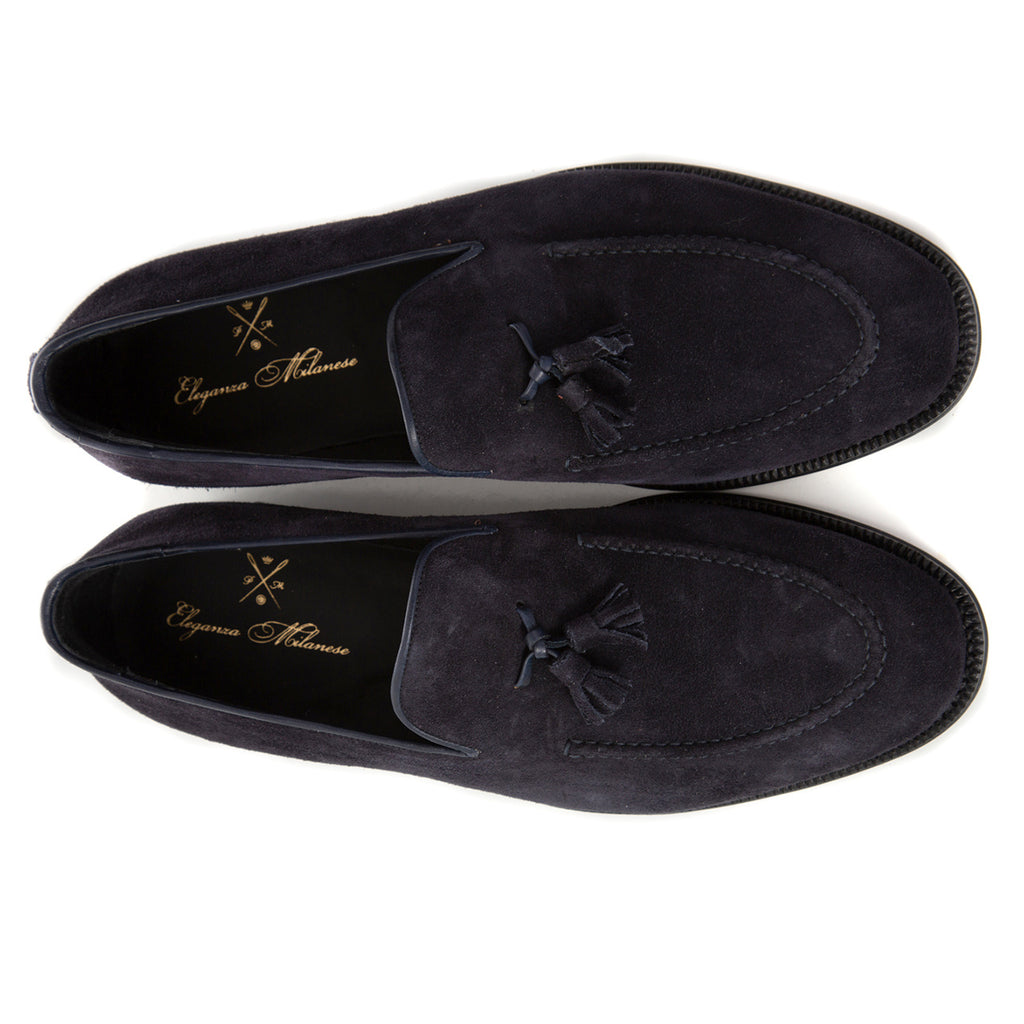Moccasins suede fatte a mano in Italia