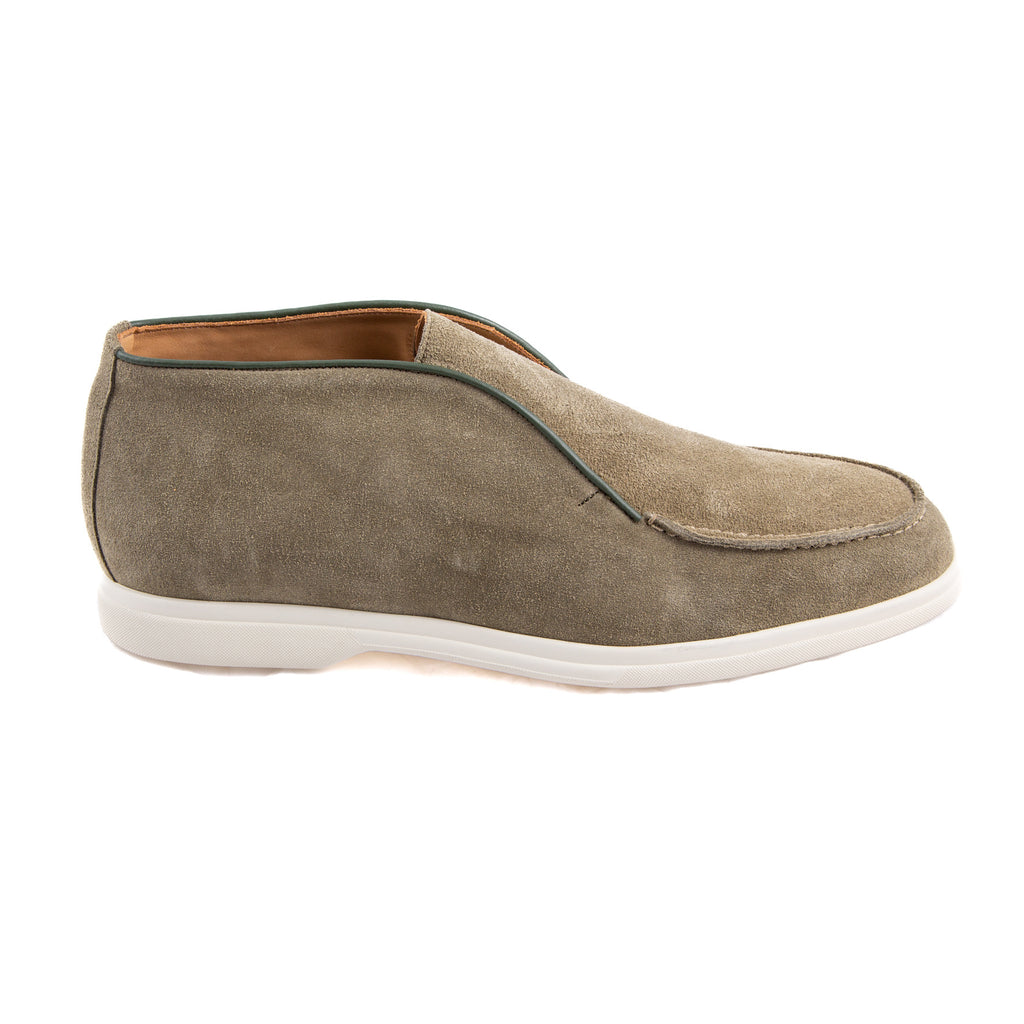 Shoes suede verde oliva Salento  - made in italy