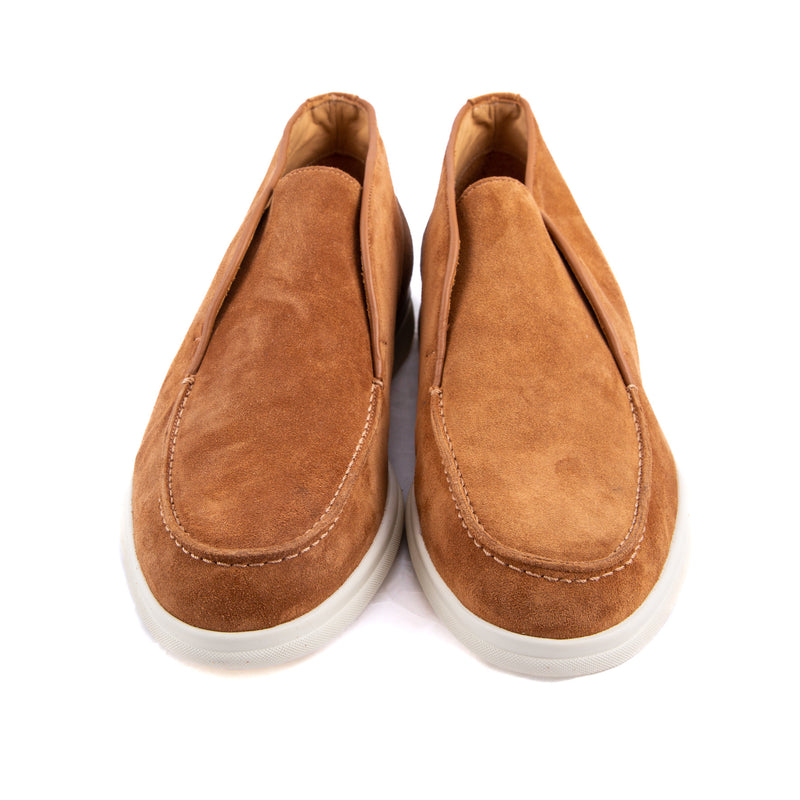 Shoes suede tabacco  - made in italy