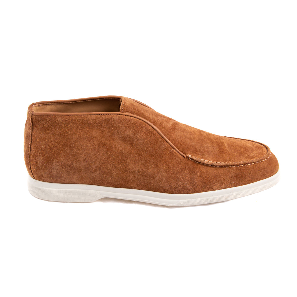 Shoes suede tabacco  - made in italy