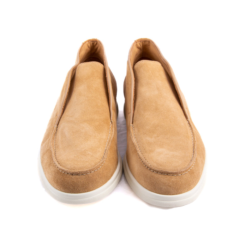 Shoes suede Miele Calabria - made in italy