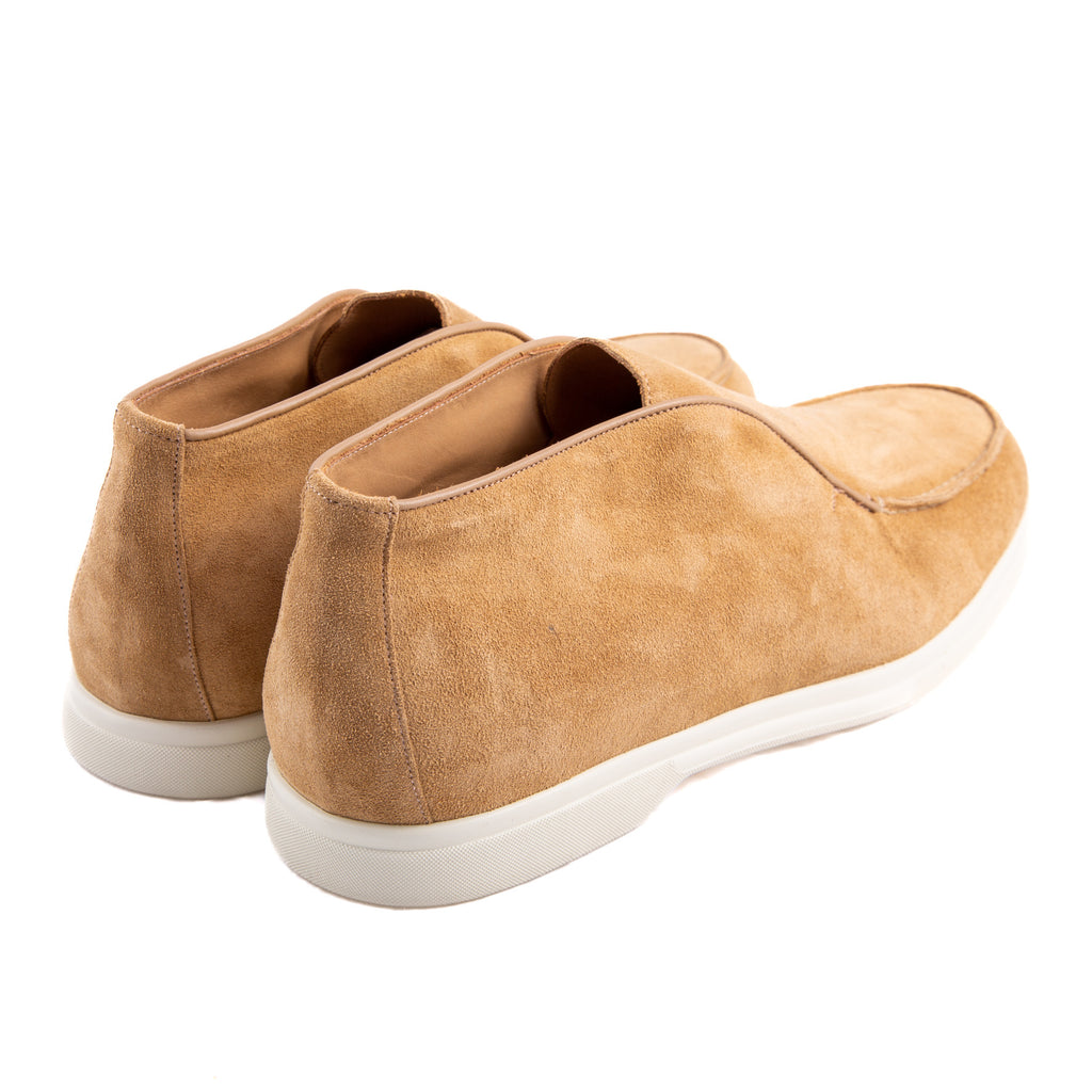 Shoes suede Miele Calabria - made in italy