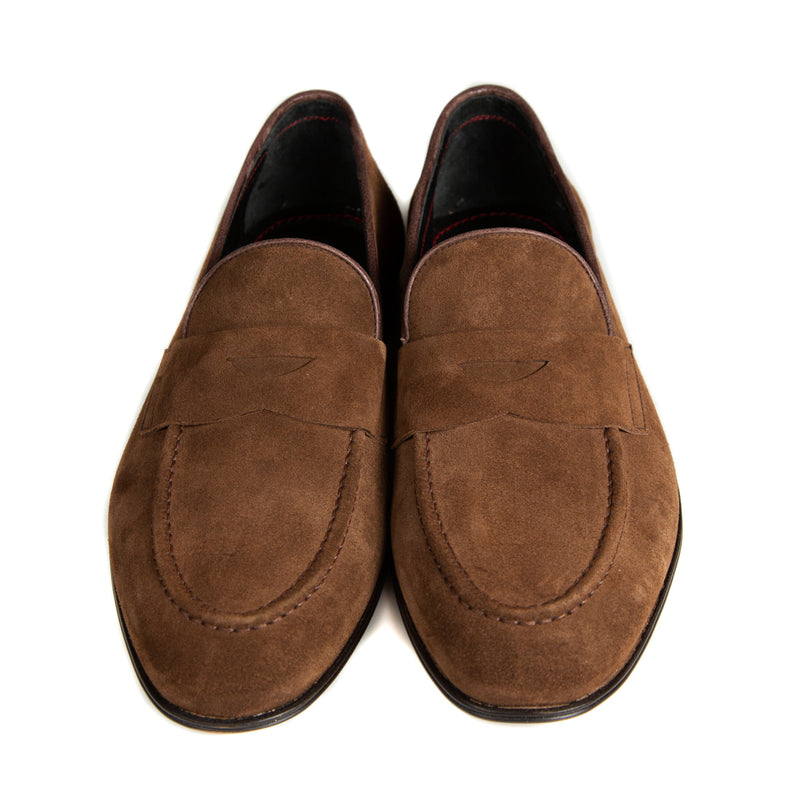 Moccasins suede fatte a mano in Italia