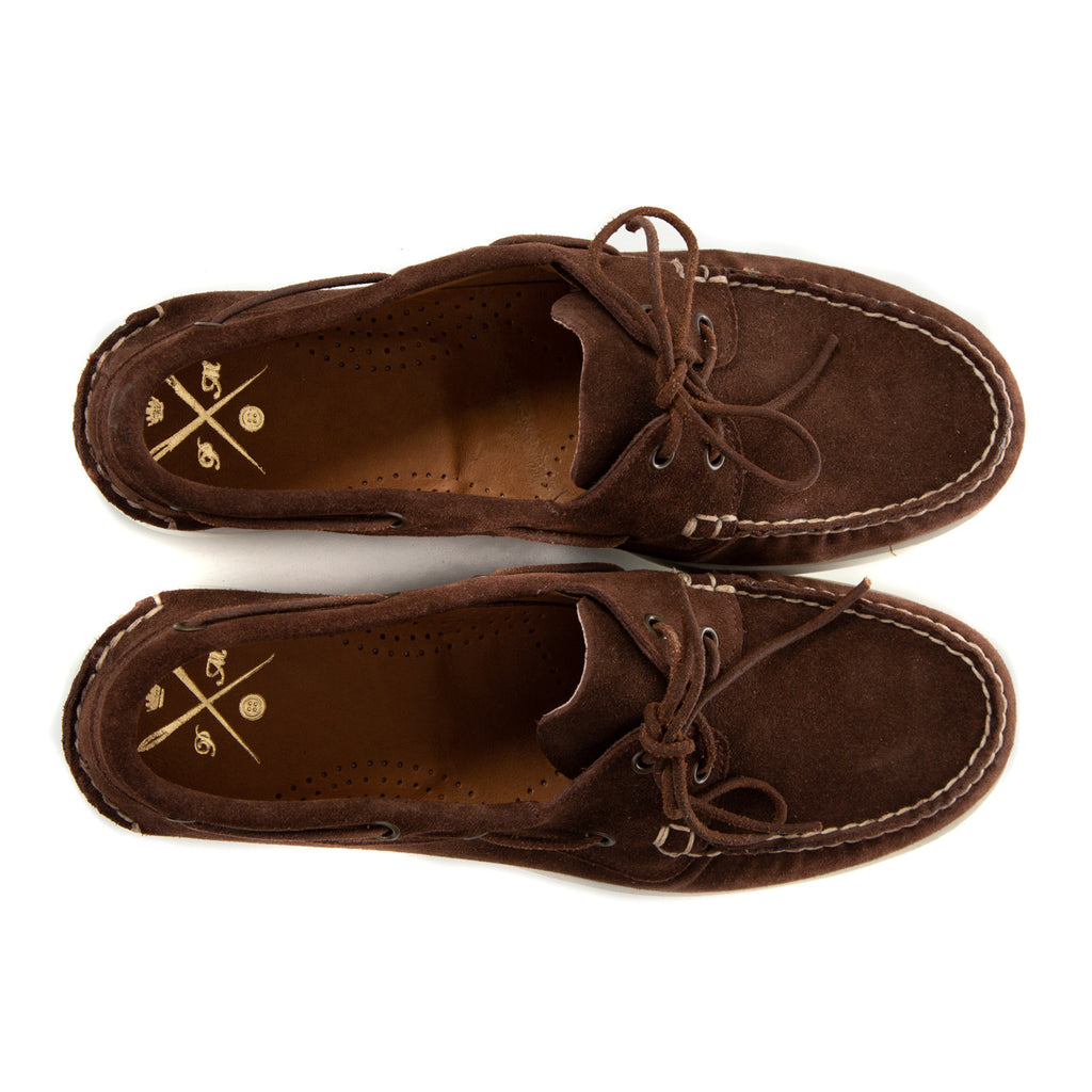 Boatshoes suede - Made in Italy