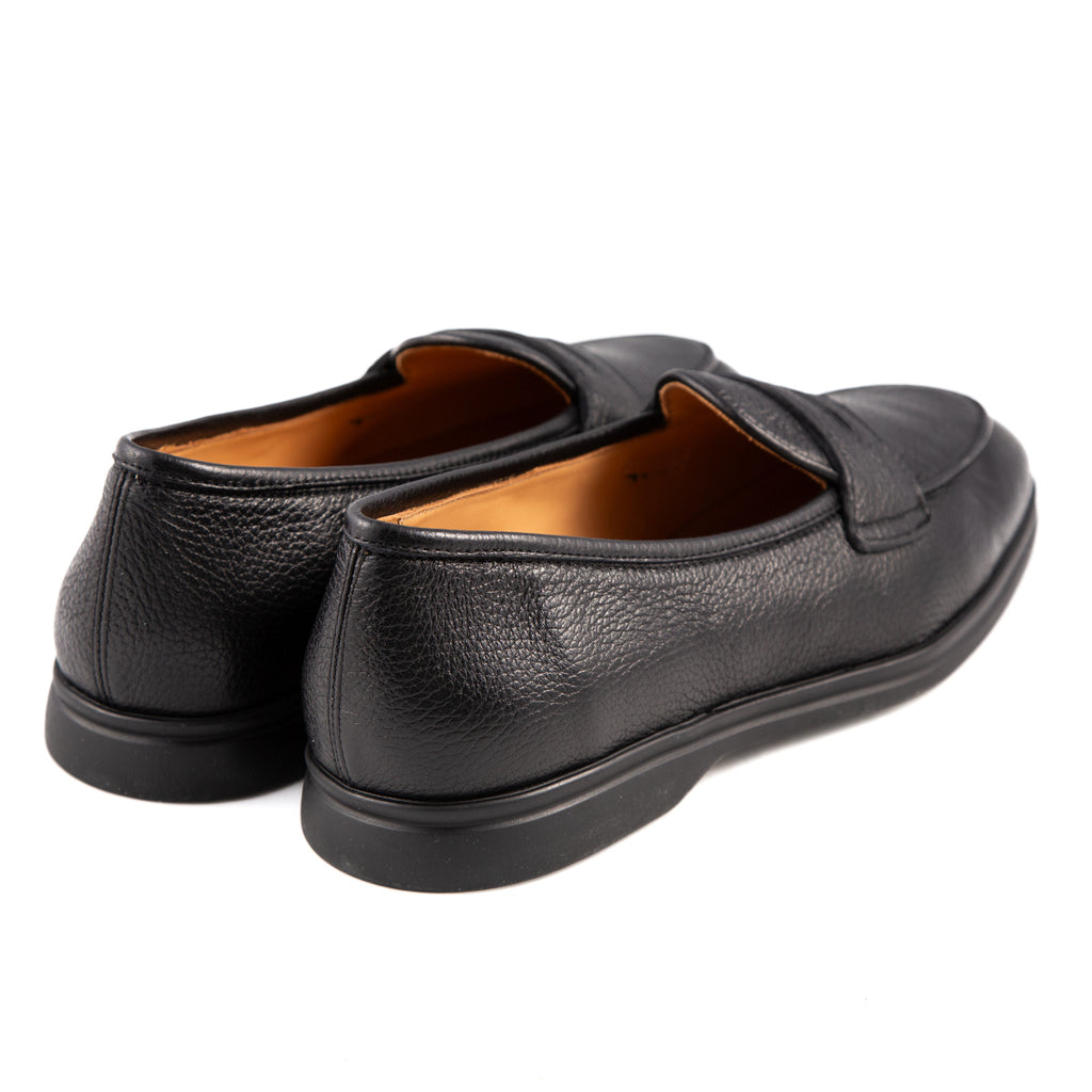 Shoes Penny Loafer - cervo nero  Iconic Giulio   - made in italy