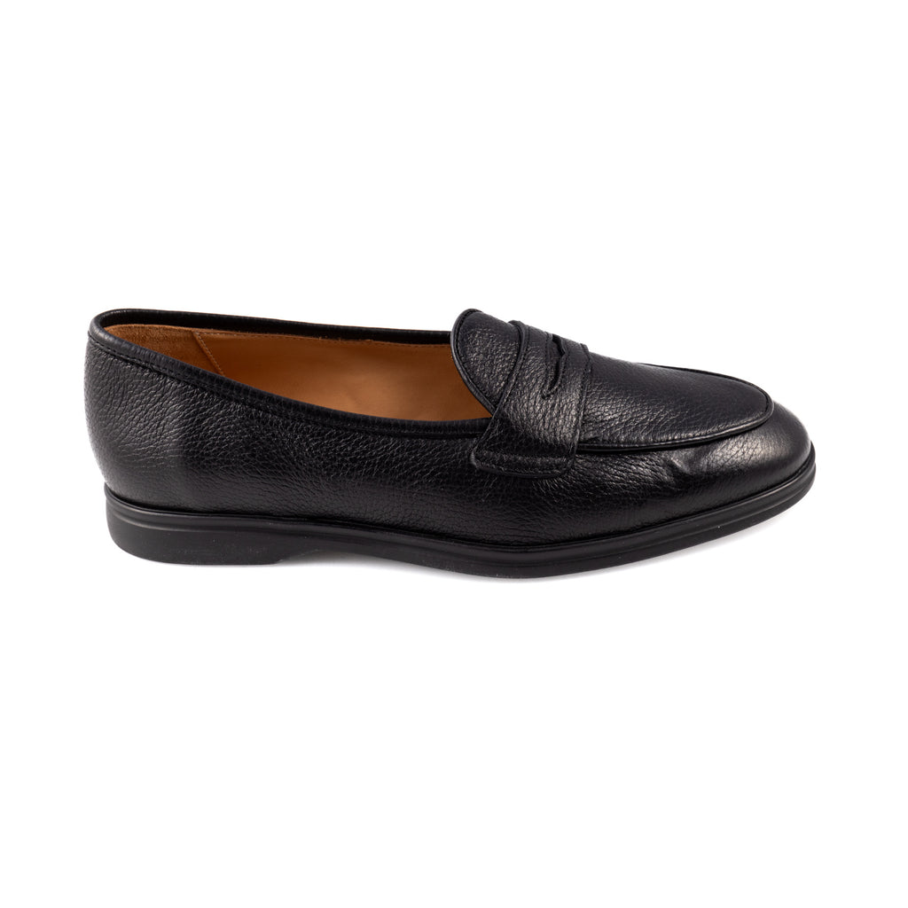 Shoes Penny Loafer - cervo nero  Iconic Giulio   - made in italy