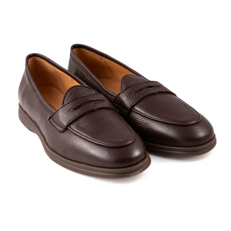 Shoes Penny Loafer - cervo nero  Iconic Giulio   - made in italy