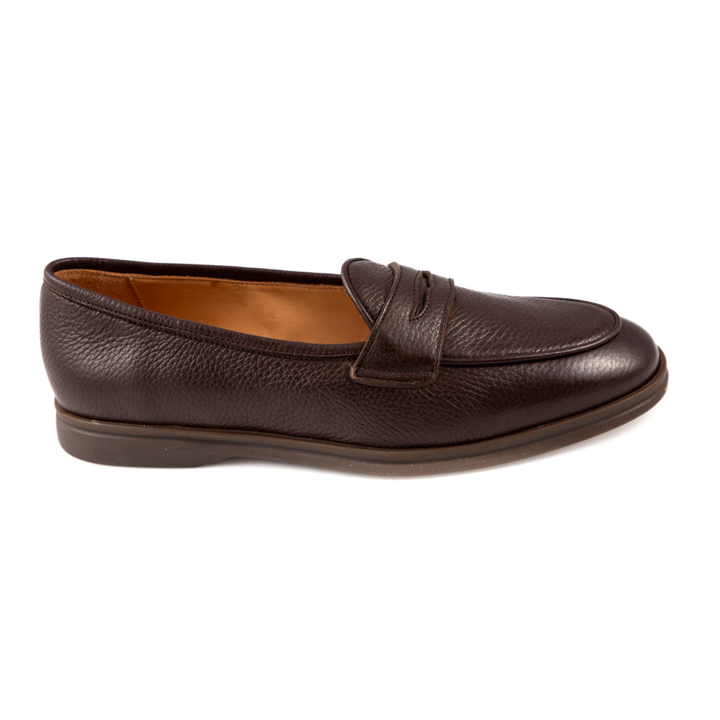 Shoes Penny Loafer - cervo nero  Iconic Giulio   - made in italy