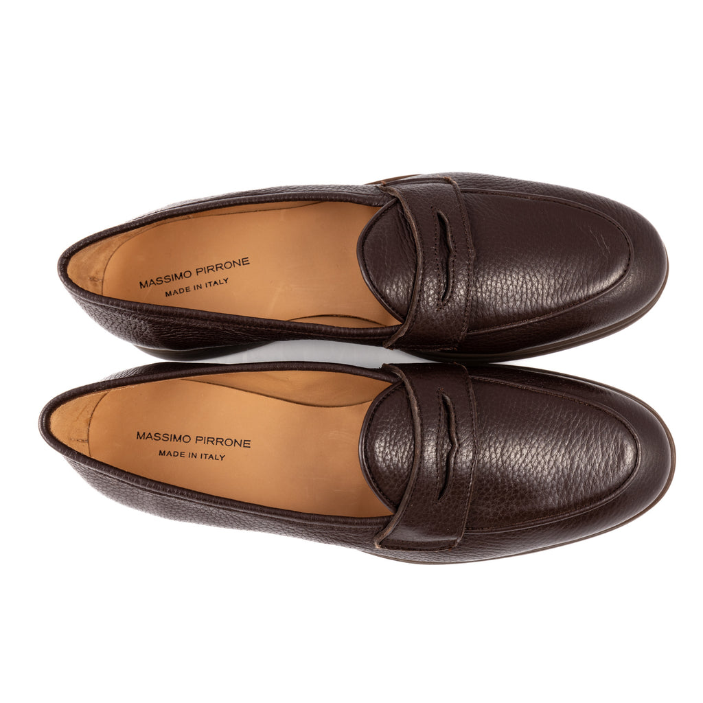 Shoes Penny Loafer - cervo nero  Iconic Giulio   - made in italy