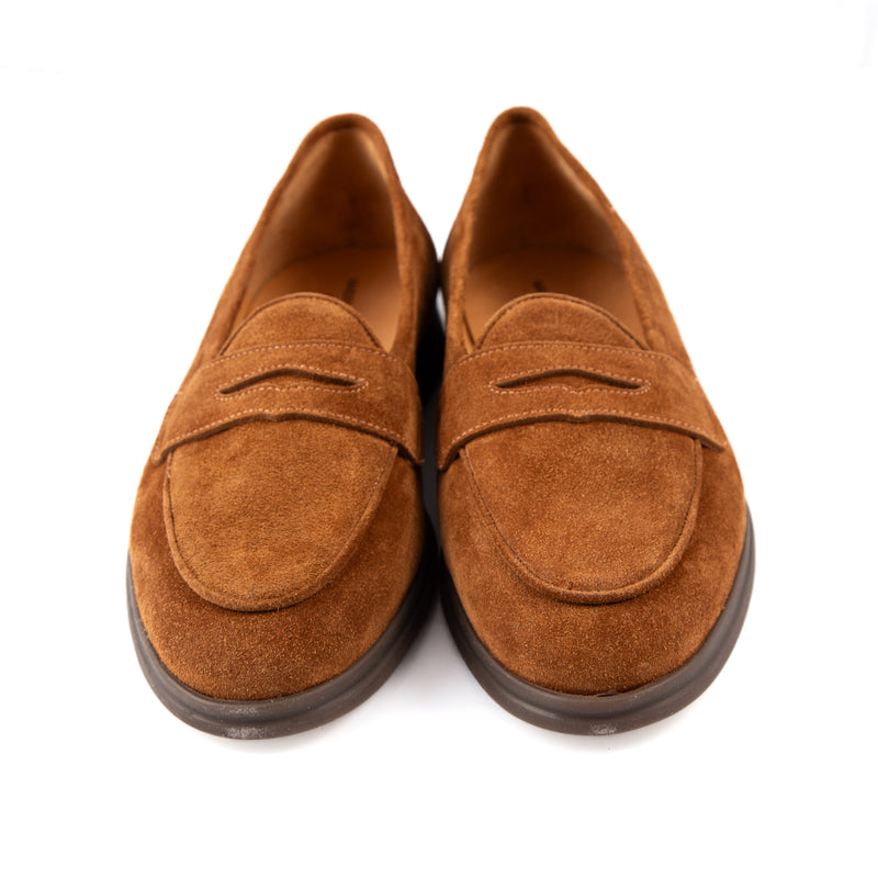 Shoes Penny Loafer - camoscio snuff  Iconic Giulio   - made in italy