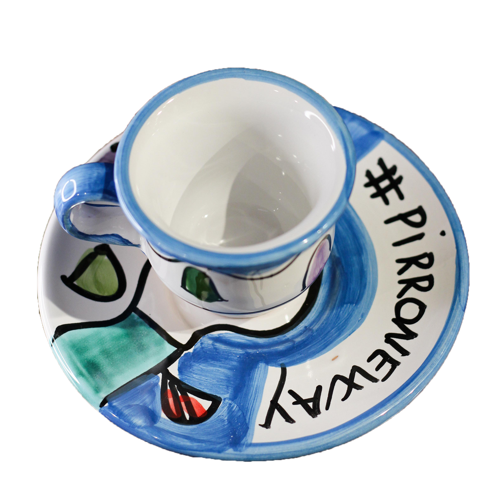 Coffee cup for ristretto Blu Mare Ionio