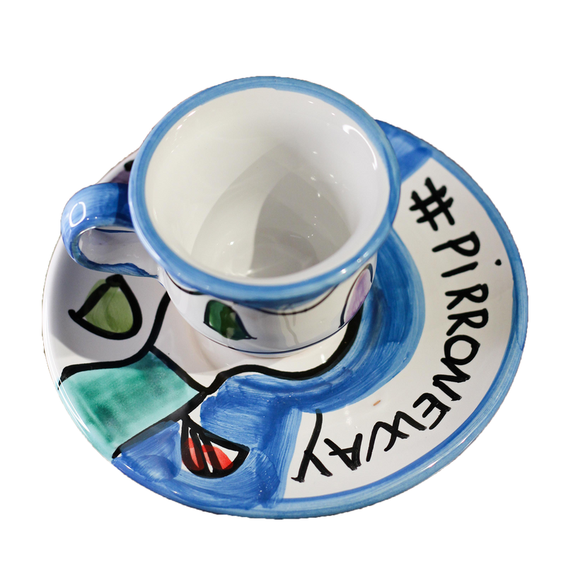 Coffee cup for ristretto Blu Mare Ionio