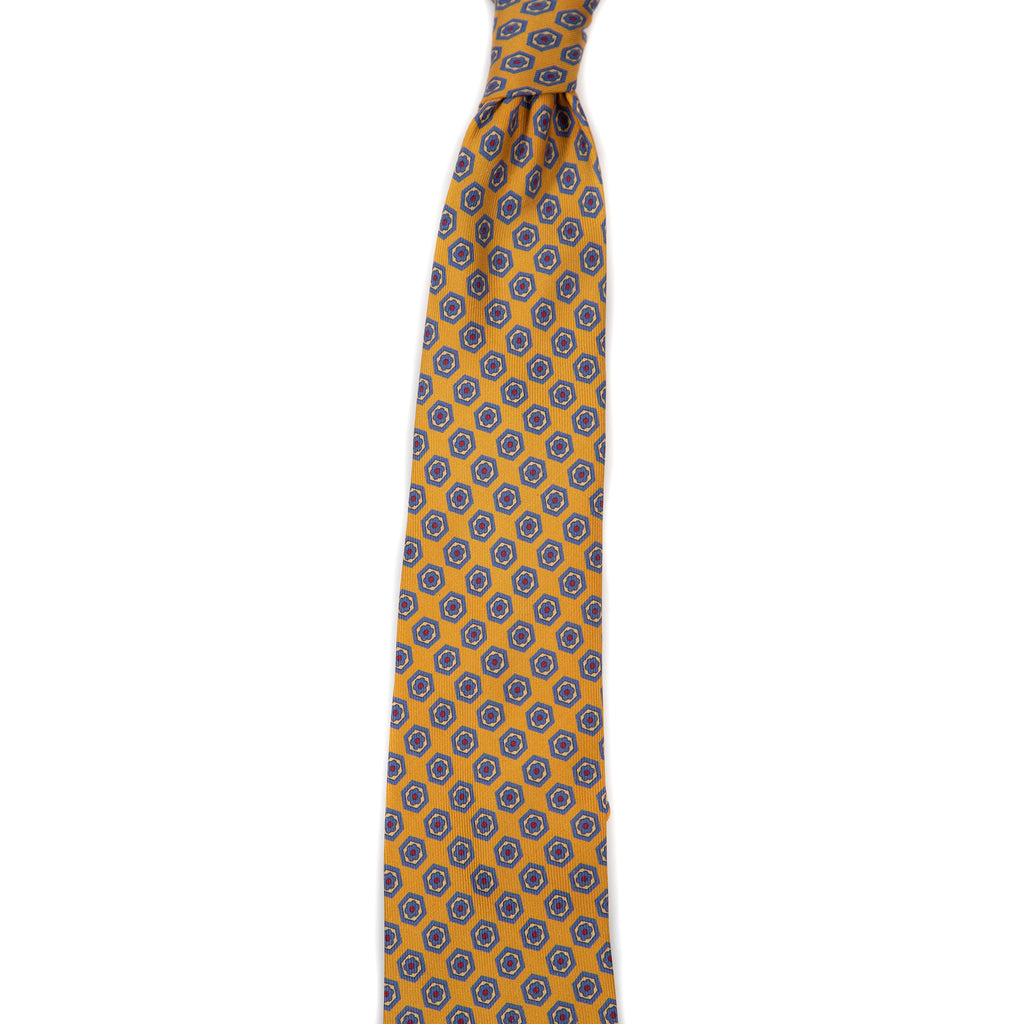 5 FOLD TIE UNLINED  - PURE SILK