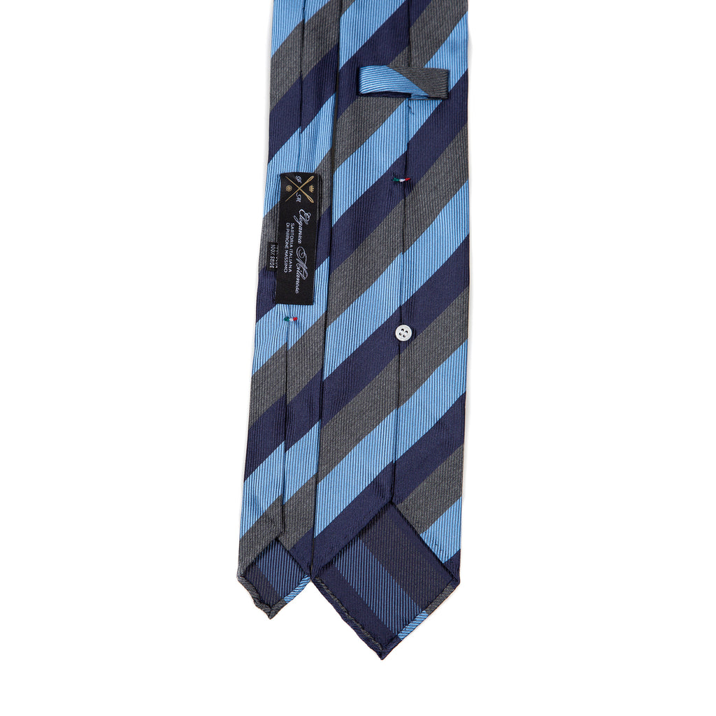 5 FOLD TIE UNLINED  - PURE SILK