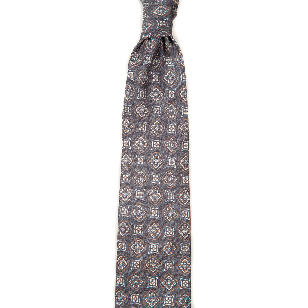 3 FOLD LINED  - PURE SILK