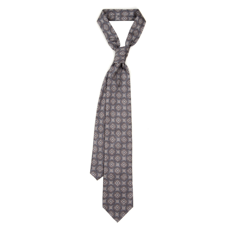 3 FOLD LINED  - PURE SILK
