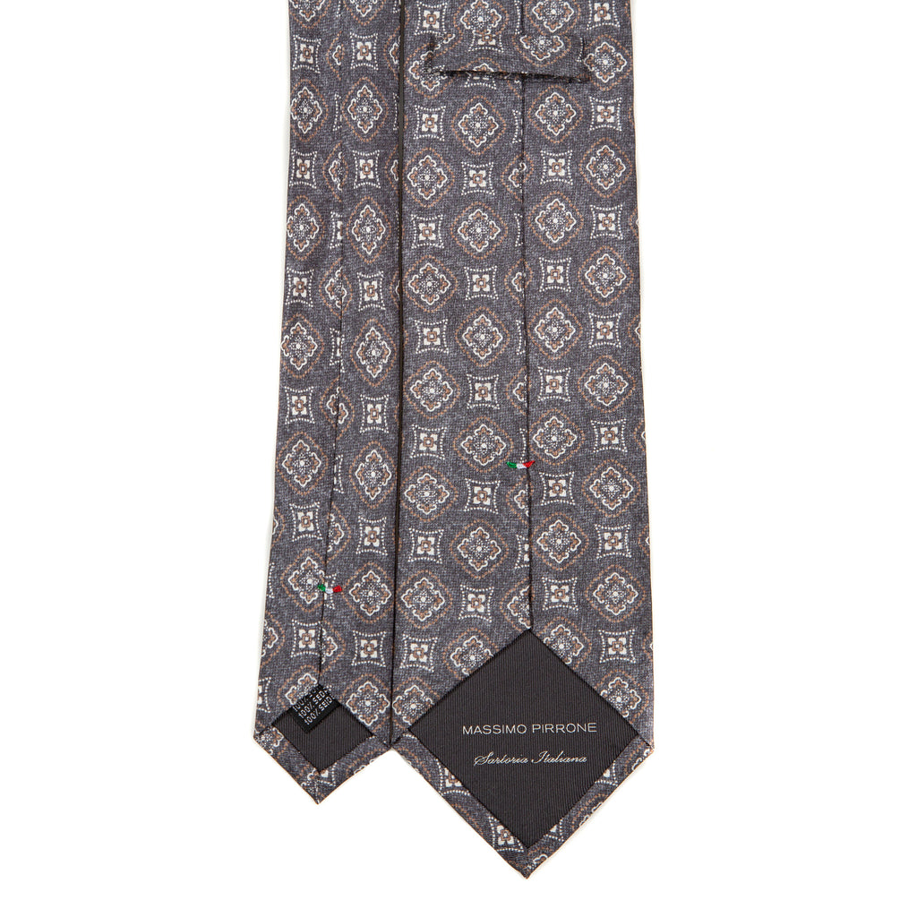 3 FOLD LINED  - PURE SILK