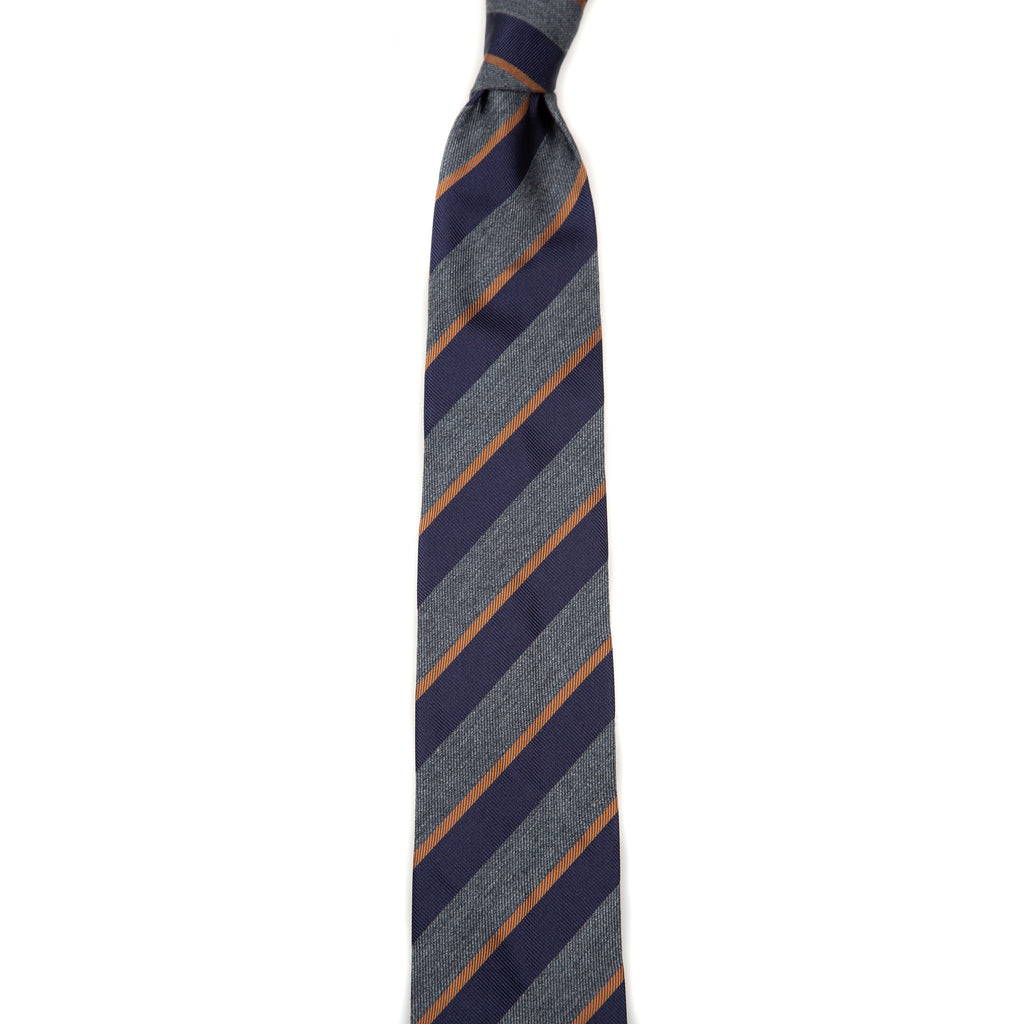 5 FOLD TIE UNLINED  - PURE SILK