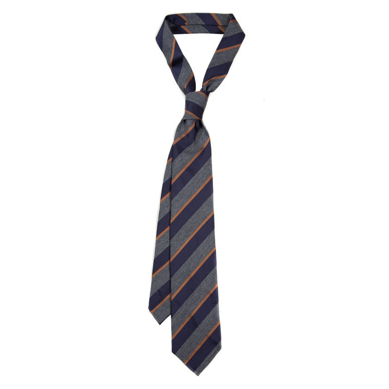 5 FOLD TIE UNLINED  - PURE SILK