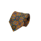 5 FOLD TIE UNLINED  - PURE SILK