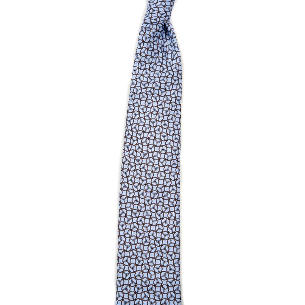 3 FOLD LINED  - PURE SILK