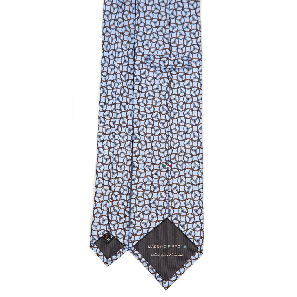 3 FOLD LINED  - PURE SILK