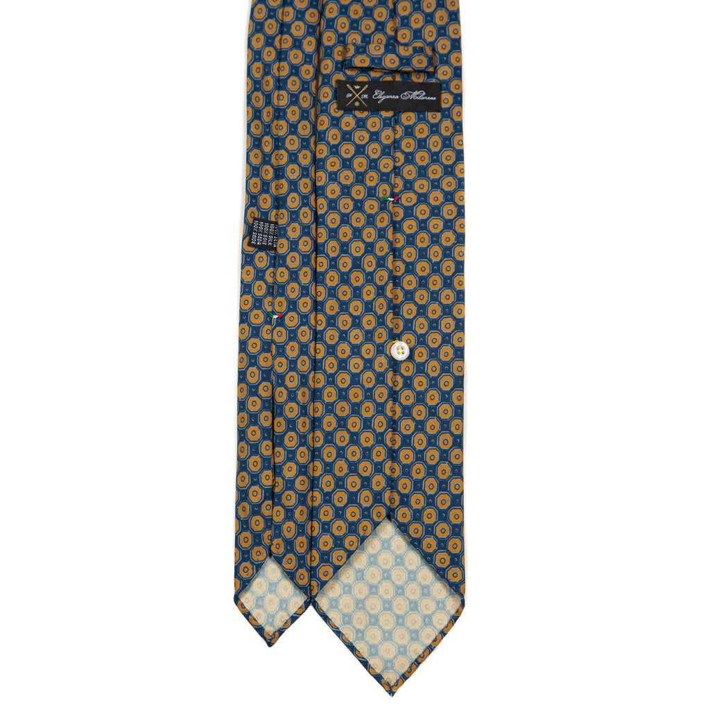 5 FOLD TIE UNLINED  - PURE SILK