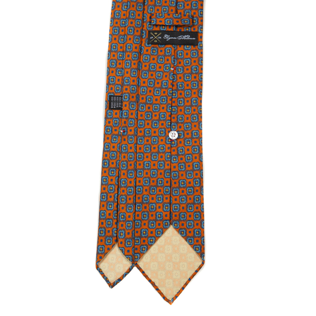 5 FOLD TIE UNLINED  - PURE SILK