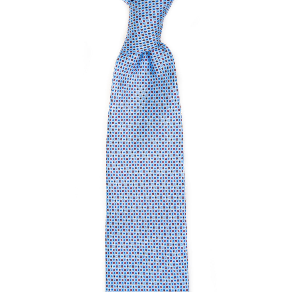 3 FOLD LINED  - PURE SILK