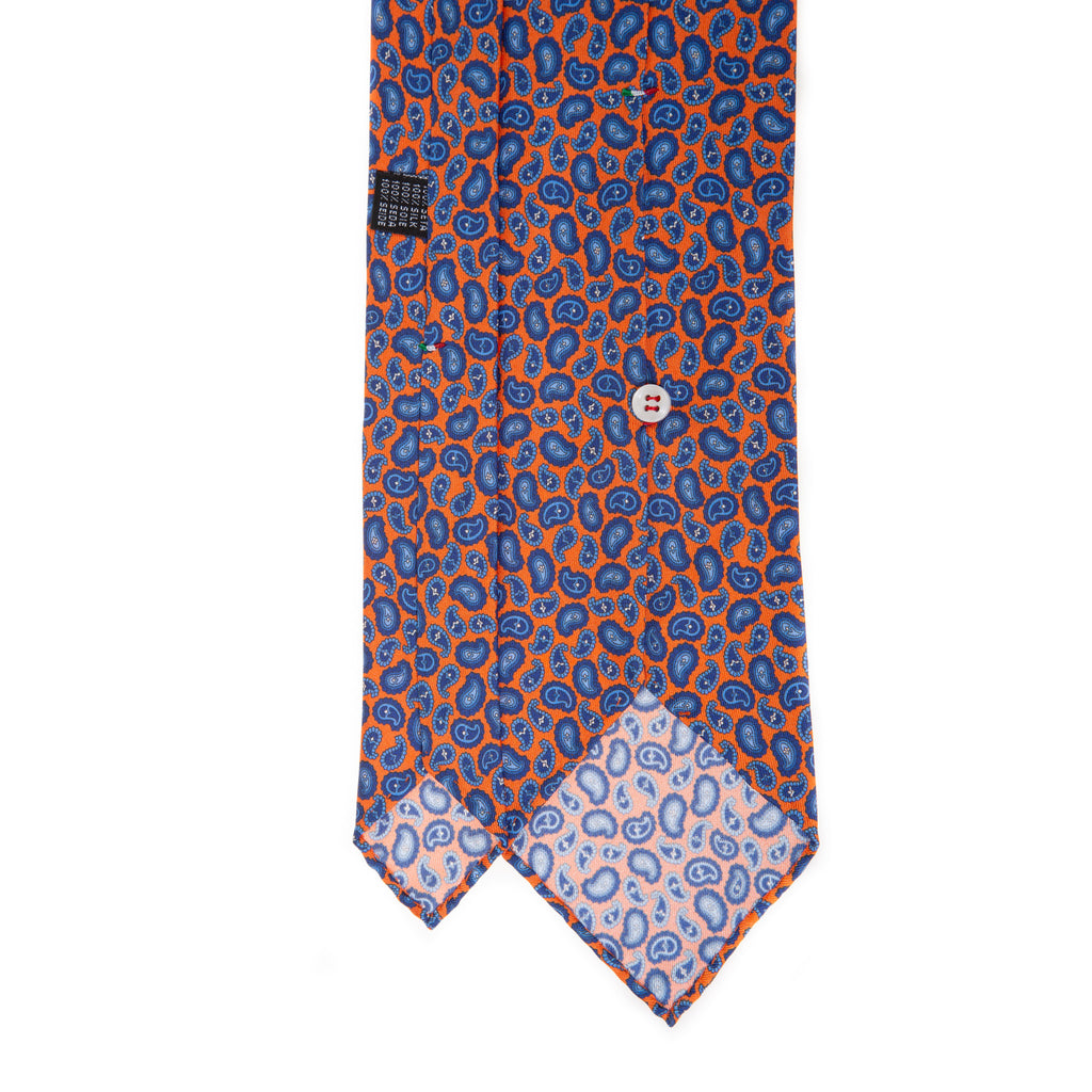 5 FOLD TIE UNLINED  - PURE SILK