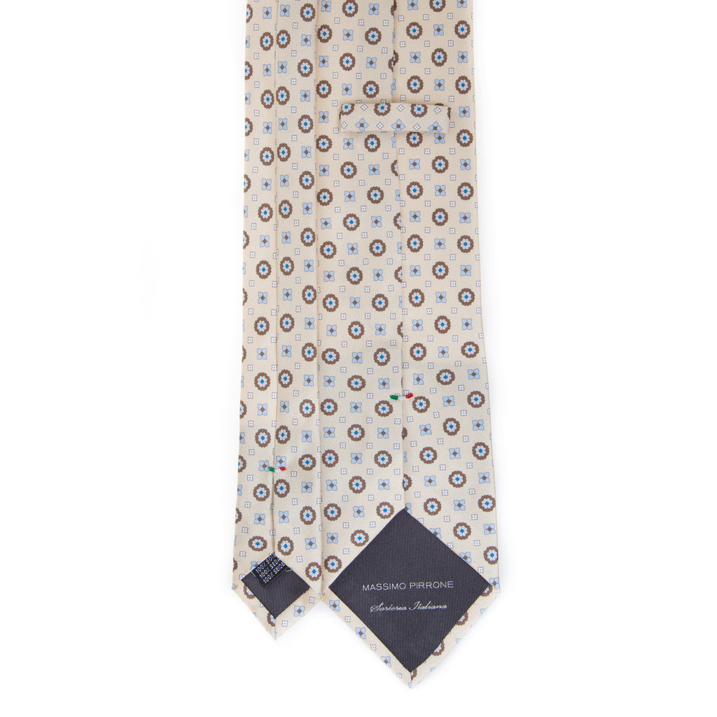 3 FOLD LINED  - PURE SILK
