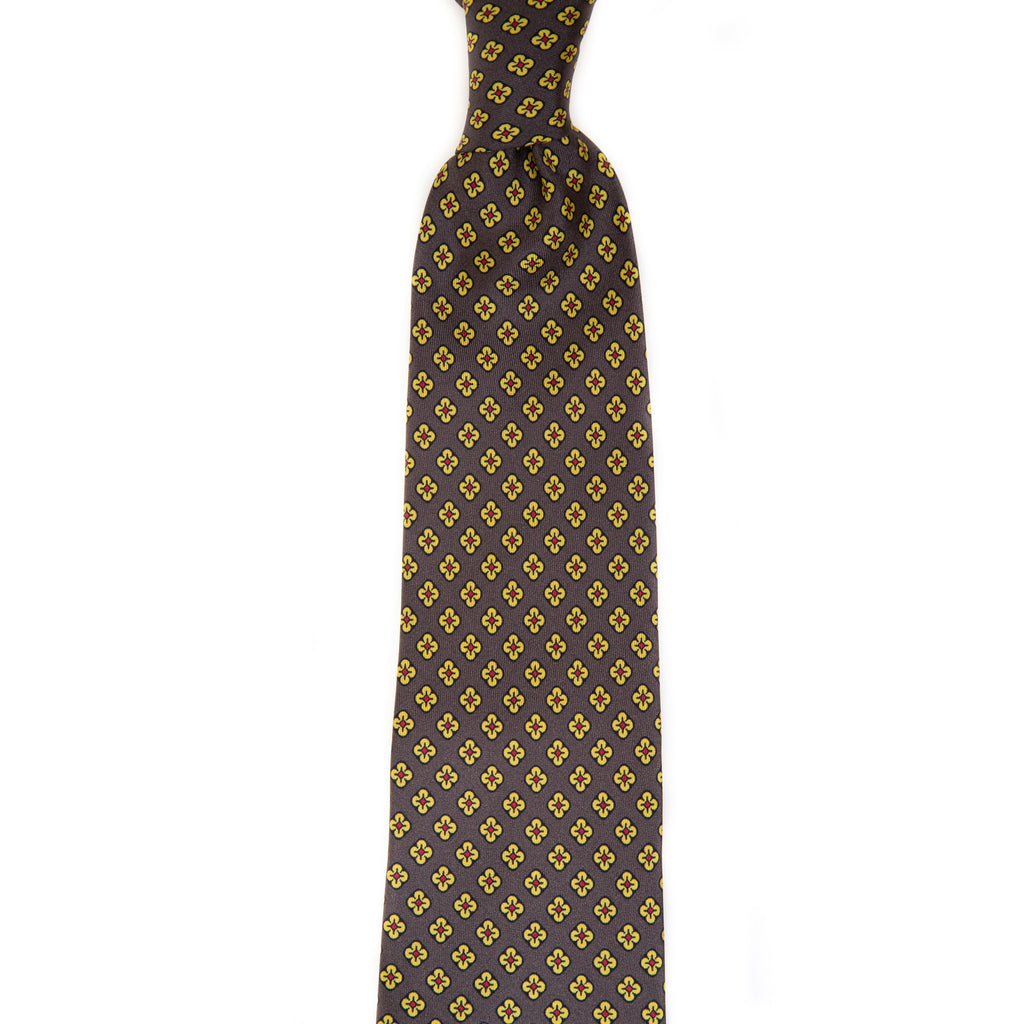 5 FOLD TIE UNLINED  - PURE SILK